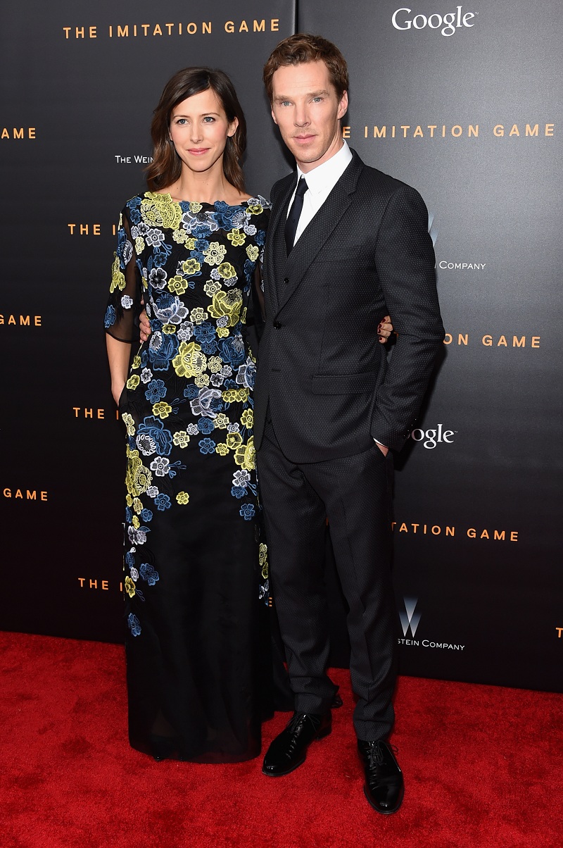 Newly Engaged Couple Sophie Hunter And Benedict Cumberbatch Made A Red