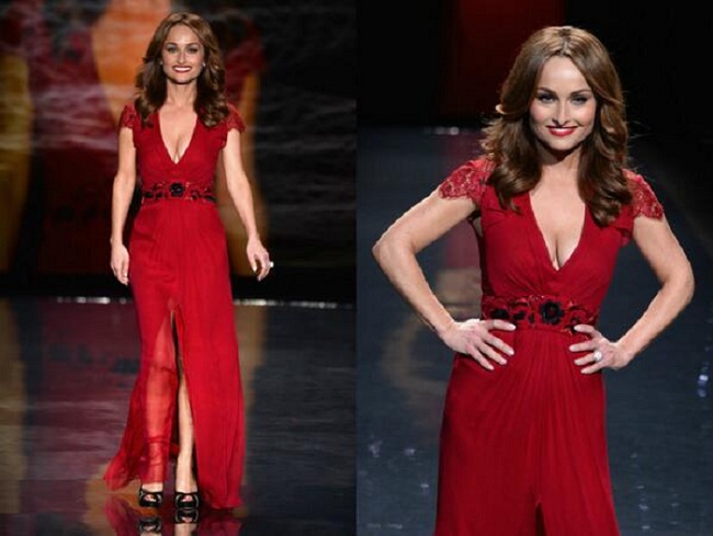 Celebrity Chef Giada De Laurentiis Makes Modeling Debut During New York ...