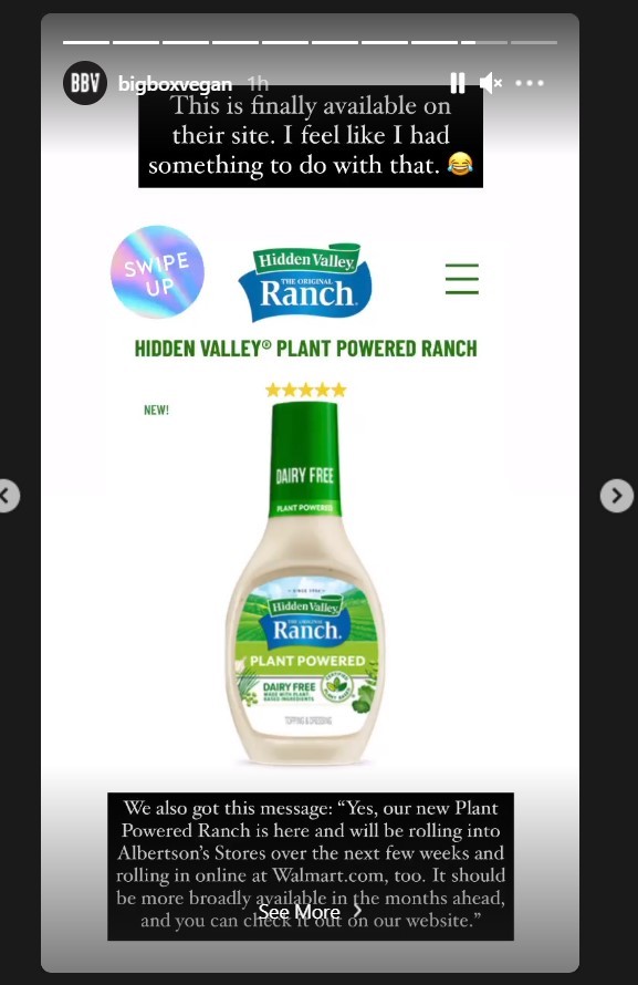 Attention Vegan Enthusiasts: Hidden Valley Ranch to Release Vegan, and Dairy-Free Version of their Dressing