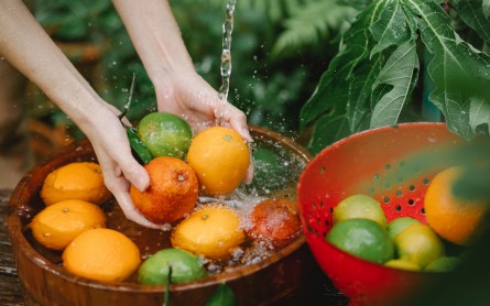 Washing Fruits