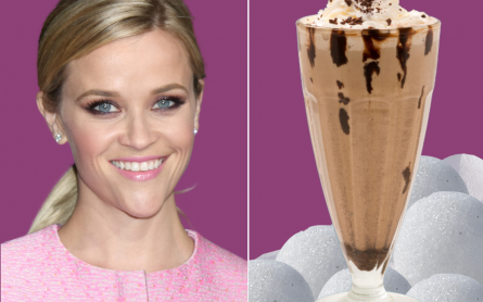 Reese Witherspoon and a Salt Snow Chococinno.