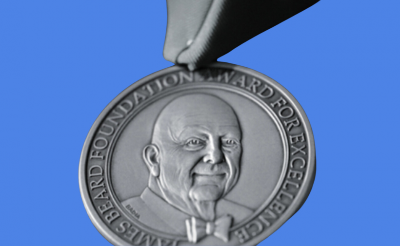James Beard Award Medal.