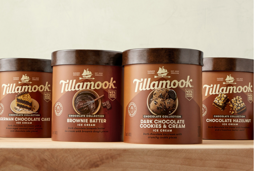 Tillamook’s new curated chocolate ice cream line!