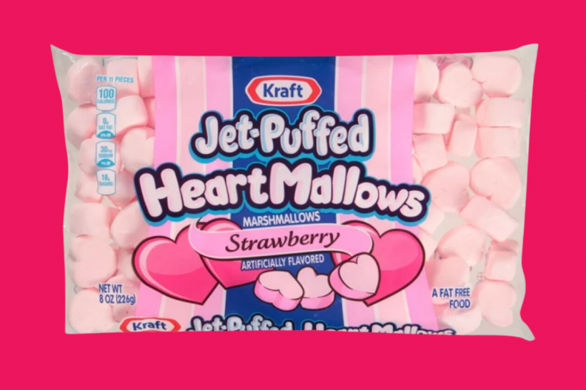 Jet-Puffed HeartMallows in strawberry flavor!