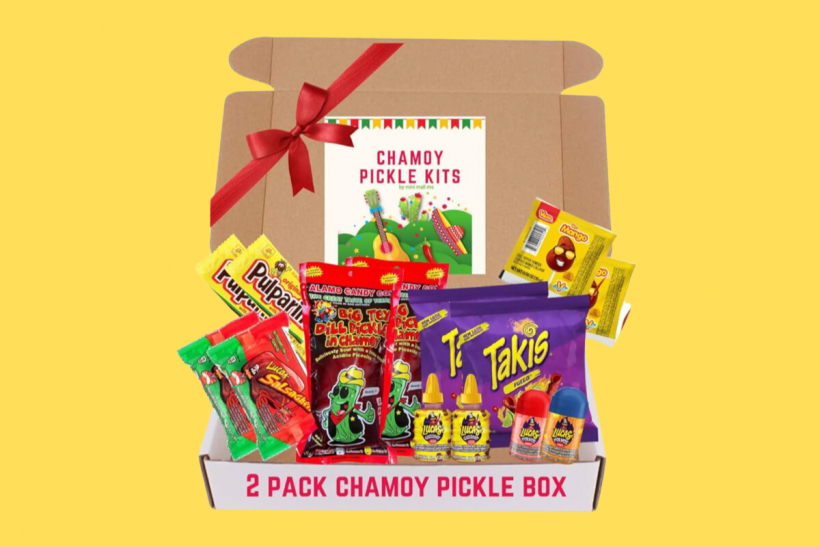 Chamoy Pickle kits on Amazon.