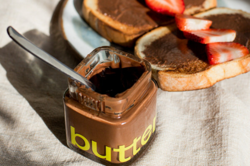 THC-infused hazelnut spread by butter cannabis. 