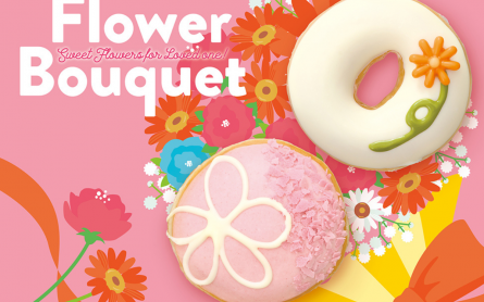 Flower donuts
