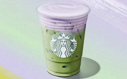 Starbucks Iced Lavender Cream Oat Milk Matchas