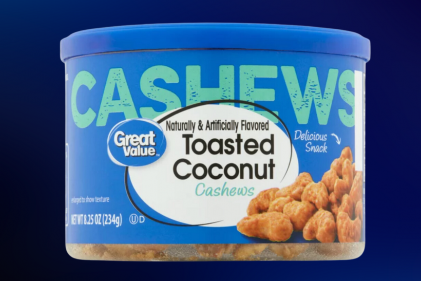 These are the Toasted Coconut Cashews that you'll find in some packages mislabeled Honey-Roasted.