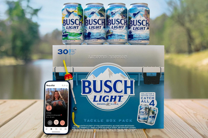 Busch Light x Plenty of Fish.
