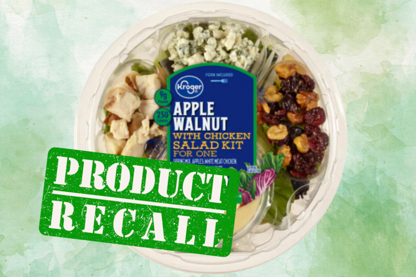 Kroger Apple Walnut with Chicken Salad is under recall.