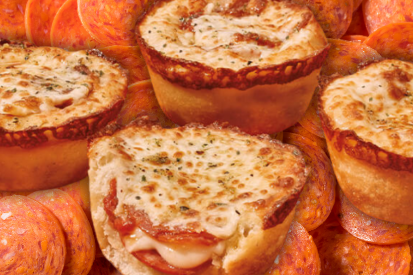 Little Caesars Pepperoni Pastry Puffs.