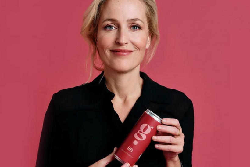 Actress Gillian Anderson has launched G Spot, a female-focused line of beverages.