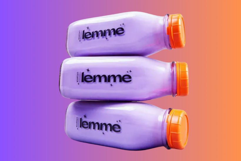 The new Lemme Signature Juice by Kourtney Kardashian-Barker at Erewhon.