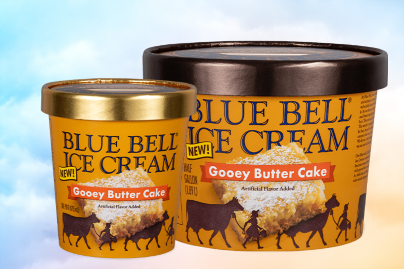 Blue Bell’s Gooey Butter Cake Ice Cream.