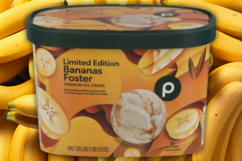 Publix Bananas Foster ice cream.
