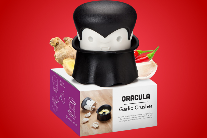 Gracula Garlic Crusher.