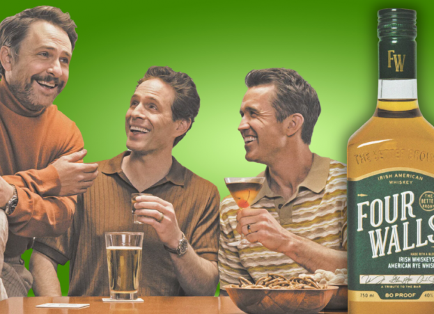 Rob McElhenney, Charlie Day, and Glenn Howerton have founded Four Walls Whiskey