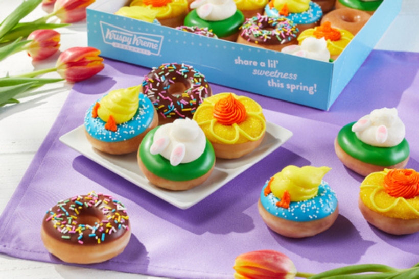 Krispy Kreme Spring Mini Donuts.