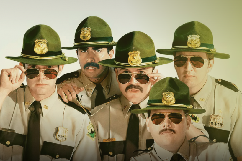 Super Troopers is now available to stream on Hulu.
