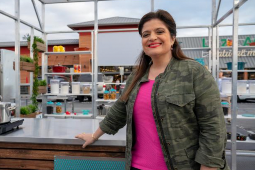 Iron Chef Alex Guarnaschelli hosts an all-new season of Supermarket Stakeout premiering Wednesday, May 1 at 9 p.m. ET/PT.