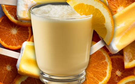 Orange creamsicle cocktail