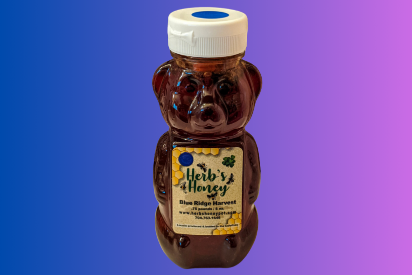 Blue Ridge Harvest honey from Herb’s Honey.