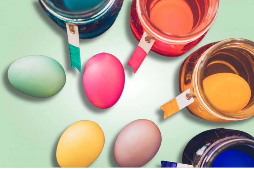 What can you do about Easter egg stains?