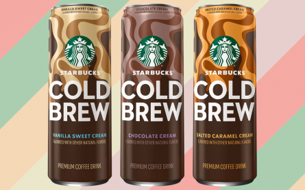 Starbucks Cold Brew with New Cream Flavors