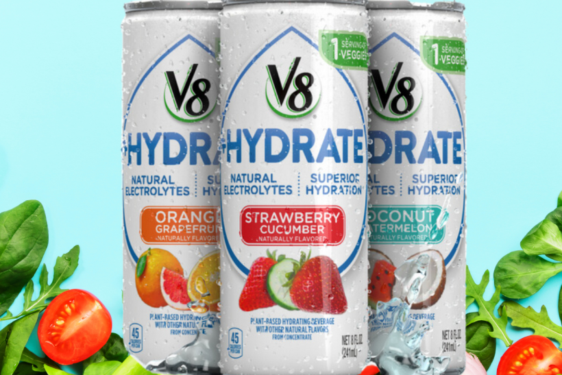 V8+Hydrate.

