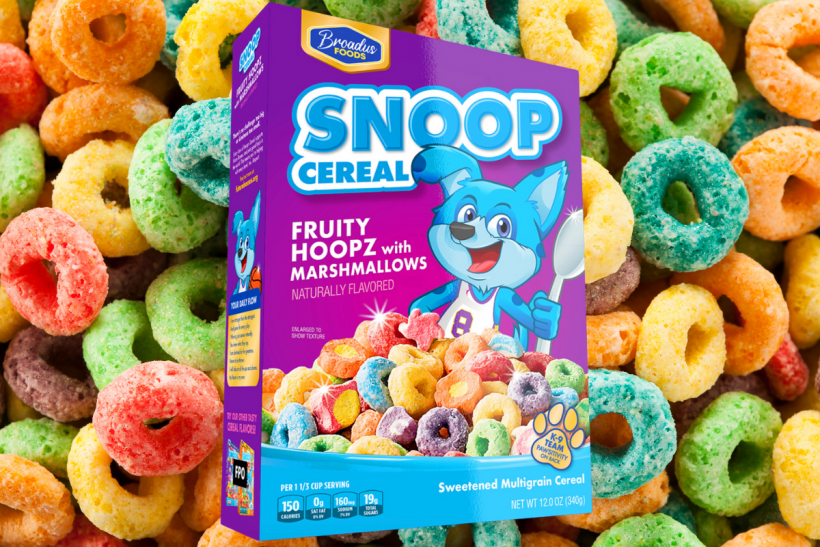 Are Snoops Fruity Hoopz being kept off shelves at Walmart? 
