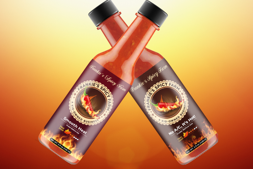 Frankie’s Spicy Farm’s Smooth Heat and No AC, It’s Hot sauces.