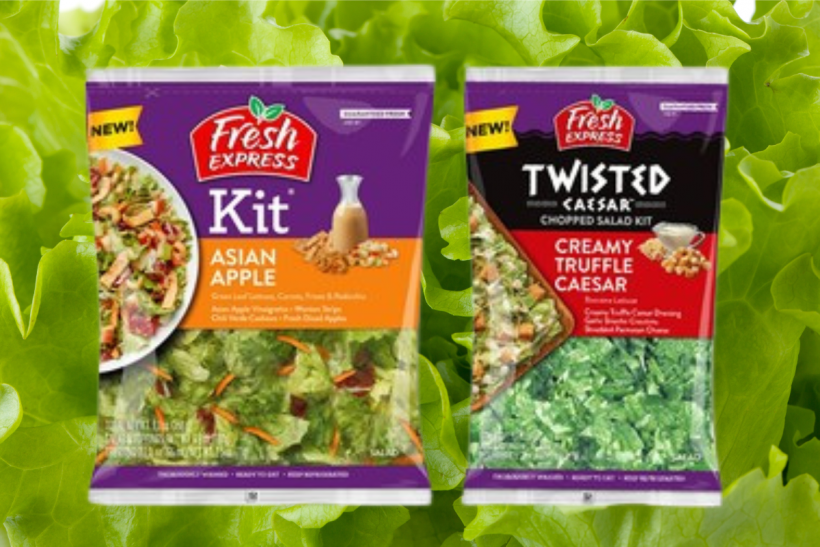 Fresh Express Salad Kits.