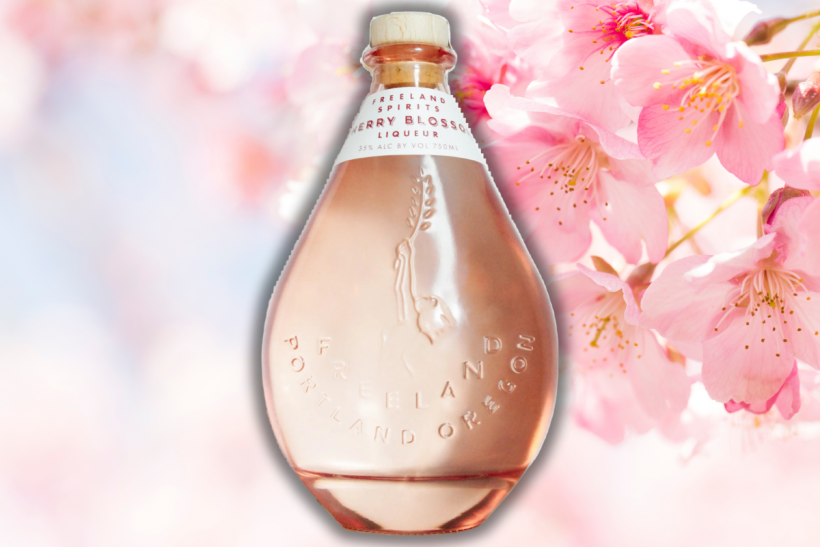 Freeland Spirits' Cherry Blossom Liqueur.