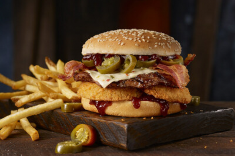 Carl’s Jr. Spicy Western Bacon Burger.