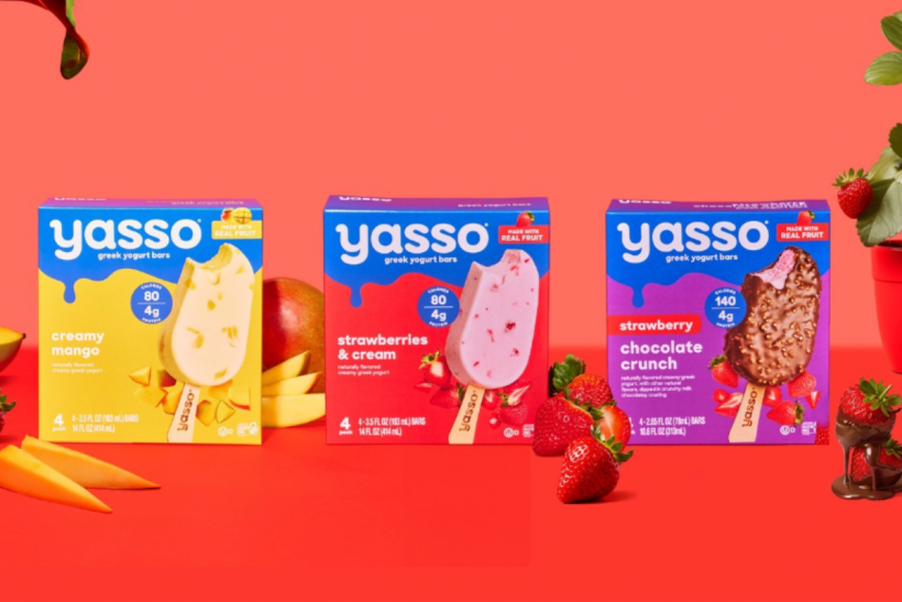Yasso Frozen Yogurt Bars.