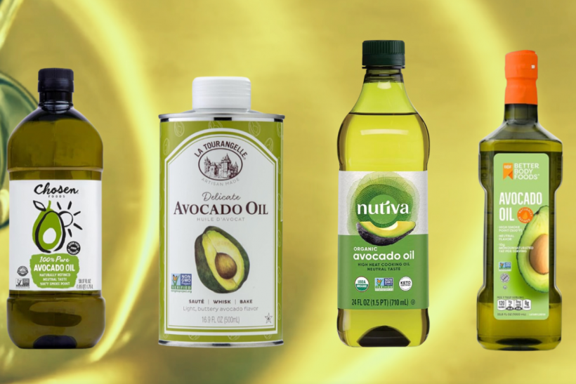 A variety of avocado oils.
