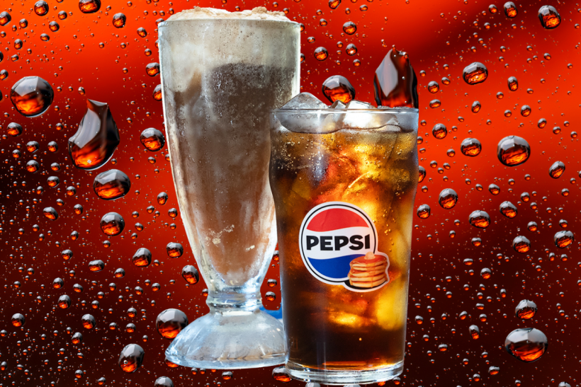 IHOP Pepsi Syrup Soda.