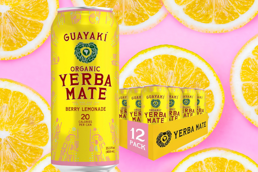Yerba Mate Berry Lemonade.