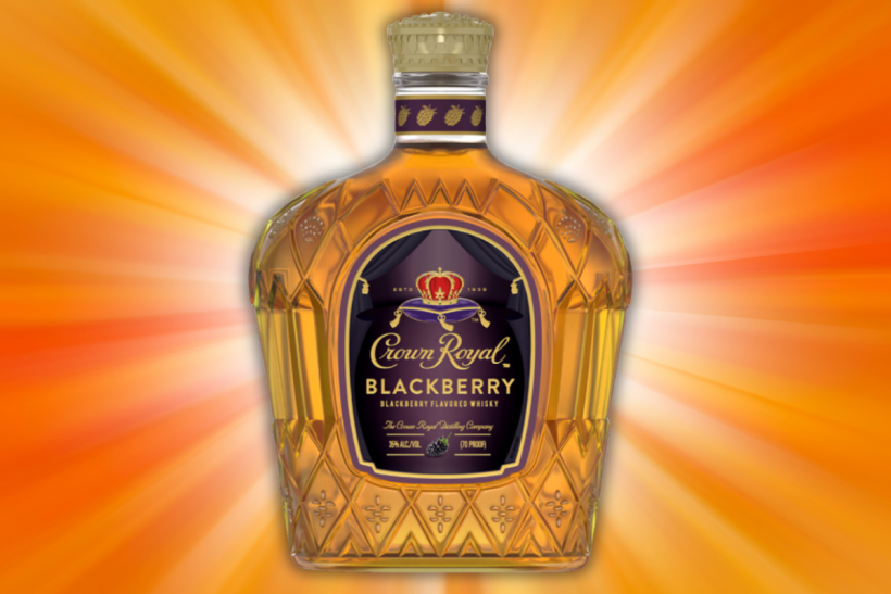 Crown Royal Blackberry Flavored Whiskey.