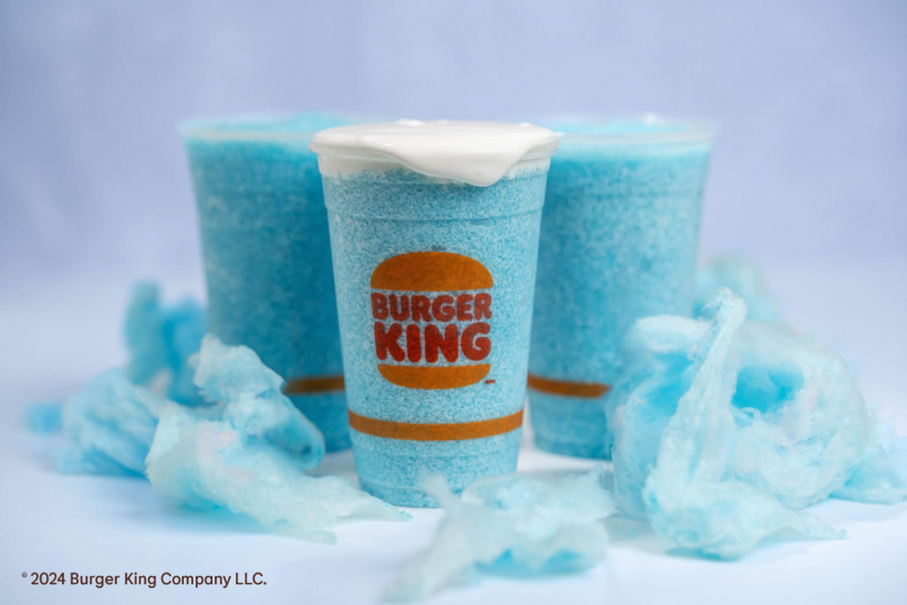 Burger King’s Frozen Cotton Candy beverage.