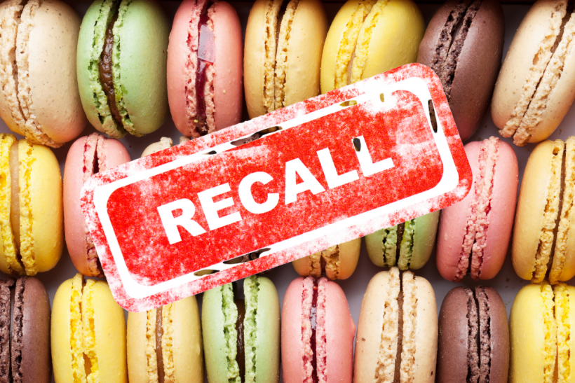 The FDA has pulled boxed macarons from Lidl stores in 9 US States.