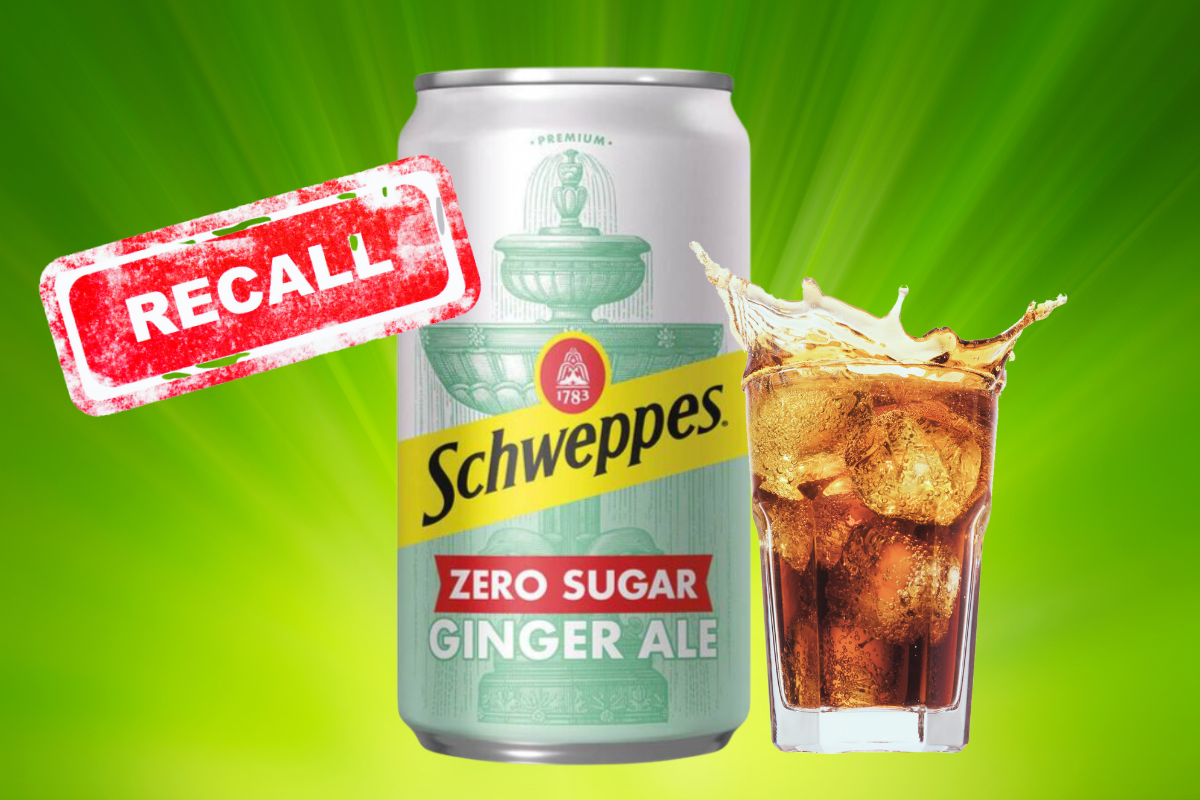 Schweppes Zero Sugar Ginger Ale Is Under Recall Food World News