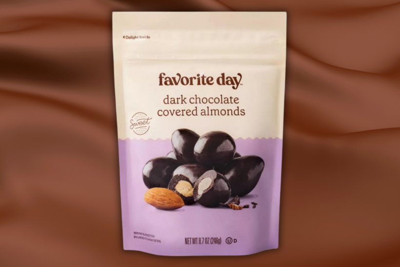 Dark Chocolate Covered Almonds.