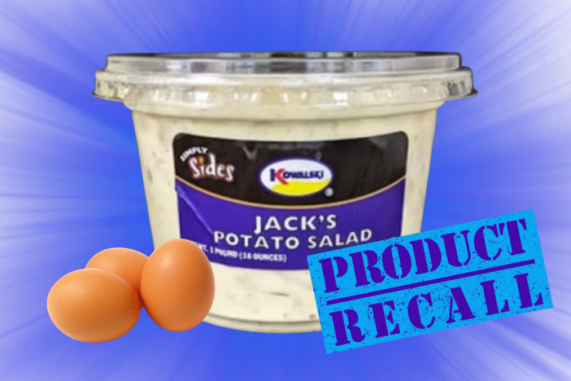 Kowalski Simply Sides - Jack’s Potato Salad has been recalled in Michigan.
