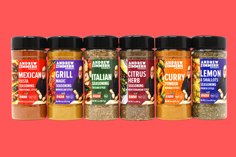 Andrew Zimmern launched a variety of six spice blends with Badia Bodega.