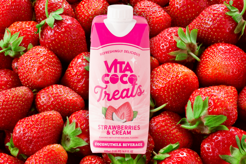 Vita Coco Strawberries & Cream.