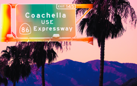Coachella expressway sign