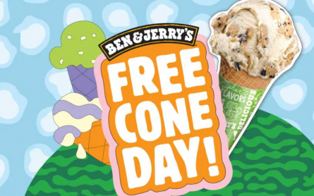 Ben And Jerry's Free Cone Day Is Here!
