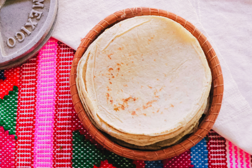 What nutrient is California demanding to be added to corn tortillas?
